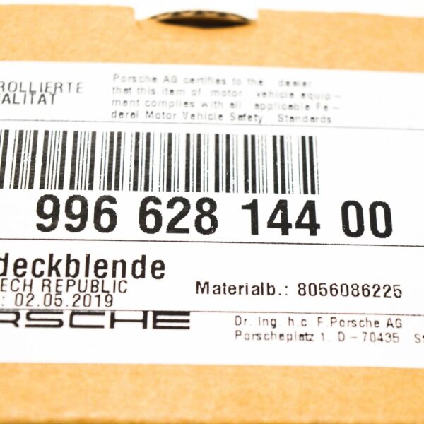99662814400 - Porsche 911 996 Right Side Headlight Washer 99662814400NEW GENUINE