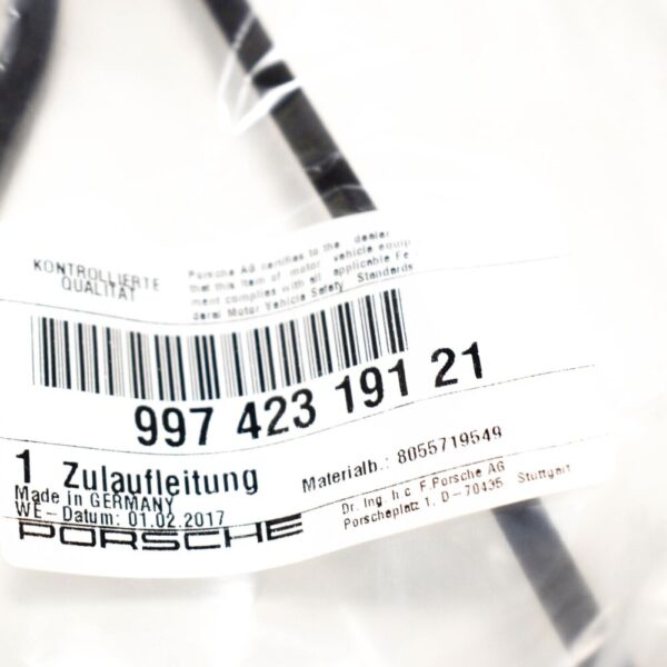 99742319121 - Porsche 911 997 Clutch Operator Supply Line 99742319121 NEW REAL