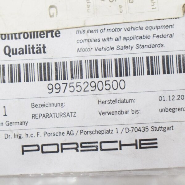 99755290500 - Porsche 911 997 Dashboard Glass Holder Repair Kit 99755290500