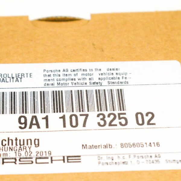 9A110732502 - Porsche 911 991 Engine Oil Pan Seal 9A110732502 NEW GENUINE