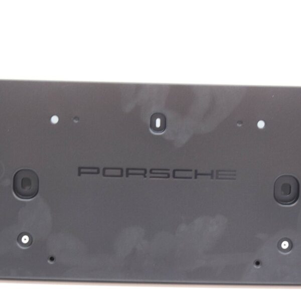 9J1807801OK1 - Porsche Taycan Rear Bumper License Plate Holder 9J1807801OK1 NEW GENUINE