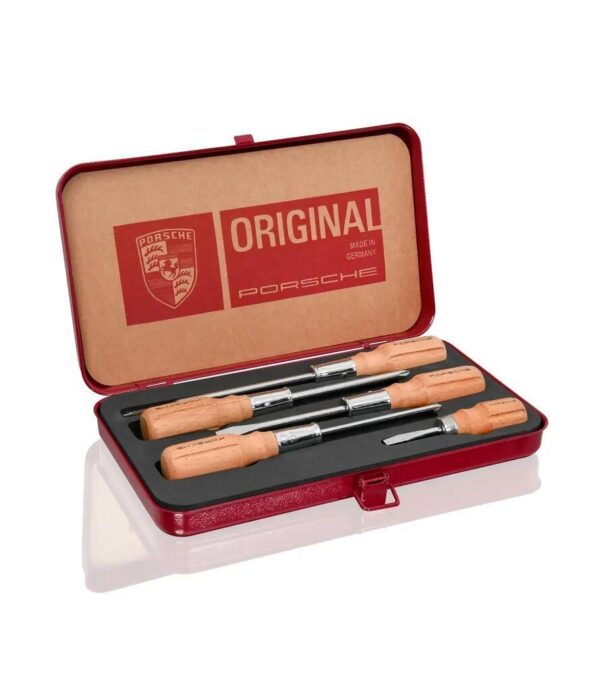 PCG19100200 - Original Porsche Wood Screwdriver Set PCG19100200