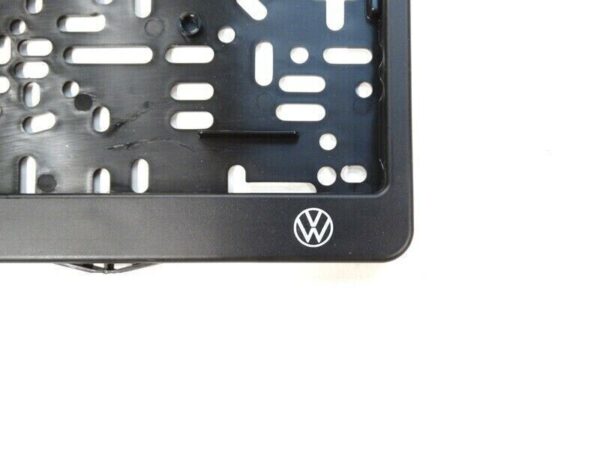 000071801BC - VW license plate holder original logo 000071801BC