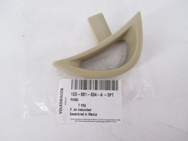 1C0881634A3PT - VW 2006-10 Beige Beetle Back Passenger Release 1C0881634A3PT Authentic