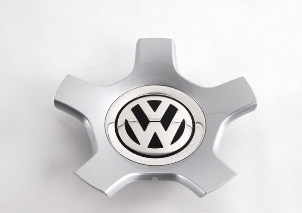 3C0601149R8Z8 - VW Golf MK5 R32 Diamond Silver Center Wheel Hub Cap 3C0601149R8Z8 Genuine