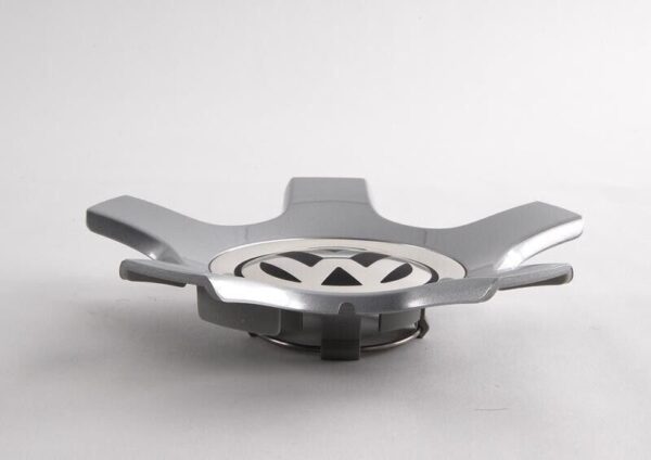 3C0601149R8Z8 - VW Golf MK5 R32 Diamond Silver Center Wheel Hub Cap 3C0601149R8Z8 Genuine