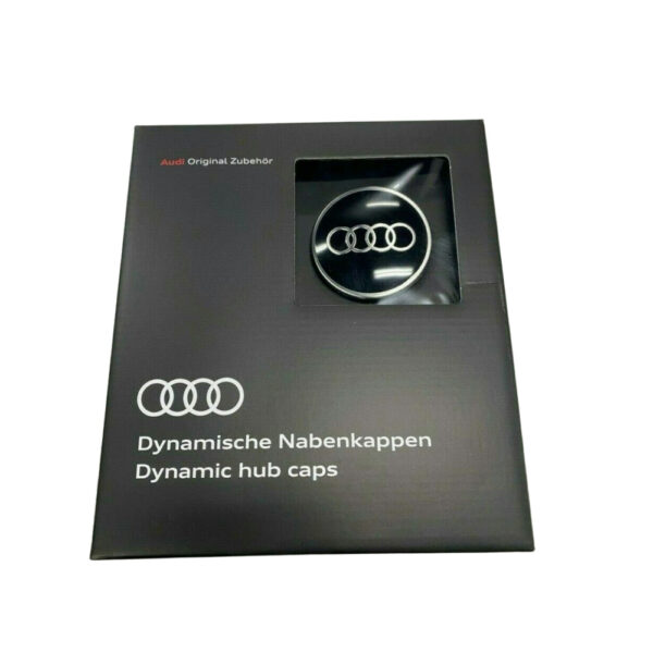 4M8071006A - Audi Dynamic Original Black Rotary Center Hub Cap 4M8071006A