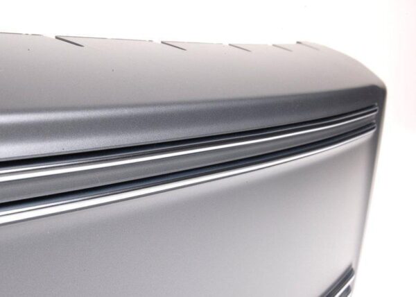 8J0807285AA1RR - Audi TT TTS Coupe Roadster 8j Trim License Plate Holder Platinum Grey Genuine 8J080728