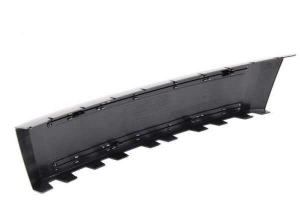 8J0807285AA1RR - Audi TT TTS Coupe Roadster 8j Trim License Plate Holder Platinum Grey Genuine 8J080728