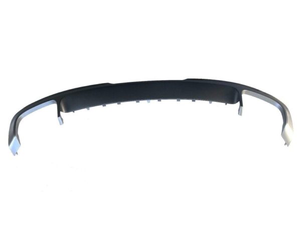 8J0807421F1RR - Audi TT TTS 07-14 Dual Exhaust Rear Bumper Diffuser Original Grey