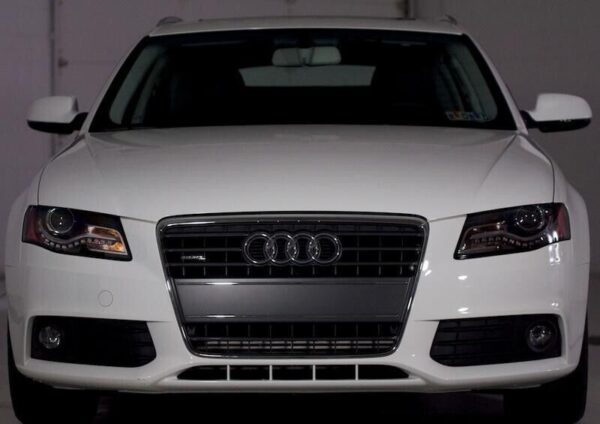 8K08072871QP - Audi A4 A5 front plate filling grey stone chrome strips original