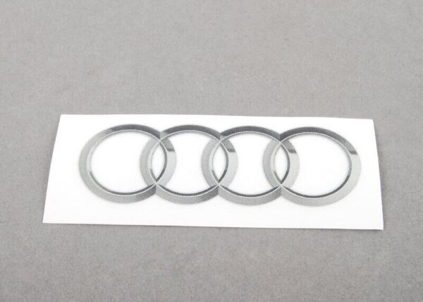 8R0060306A - Audi Sticker with Original Self Sticker Emblem Rings 8R0060306A