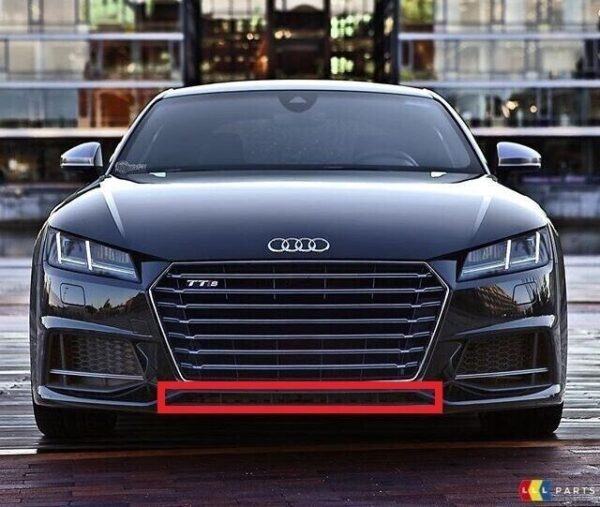 8S0807647A9B9 - Audi TT 15-17 S-Line Front Bumper Lower Center Grille Genuine 8S080