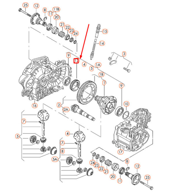 02A409187B - NEW VW BEETLE 9C MANUAL GEARBOX DRIVE WHEEL SPEEDOMETER 02A409187B ORIGINAL