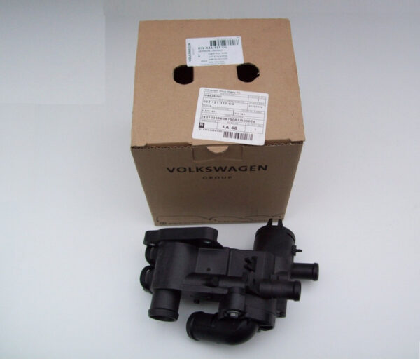 032121111CG - VW POLO 6R coolant thermostat housing 032121111CG NEW ORIGINAL