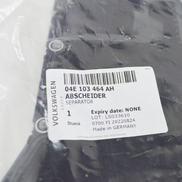 04E103464AH - VW TOURAN 5T engine oil separator 04E103464AH NEW ORIGINAL