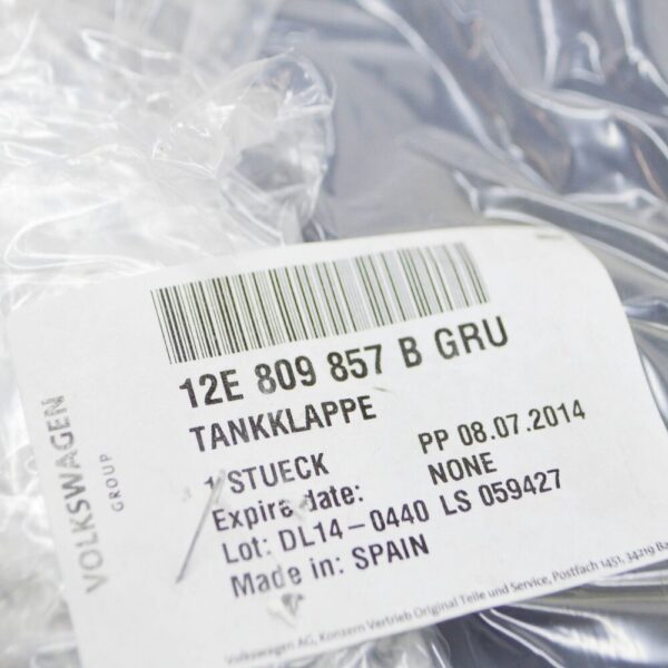 12E809857BGRU - Volkswagen UP fuel flap 12E809857BGRU NEW ORIGINAL