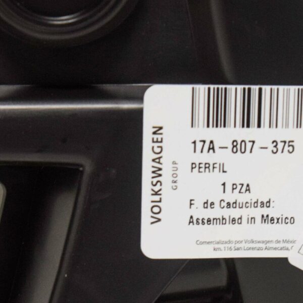 17A807375 - NEW VOLKSWAGEN JETTA A7 REAR LEFT BUMPER BRACKET 17A807375 2019