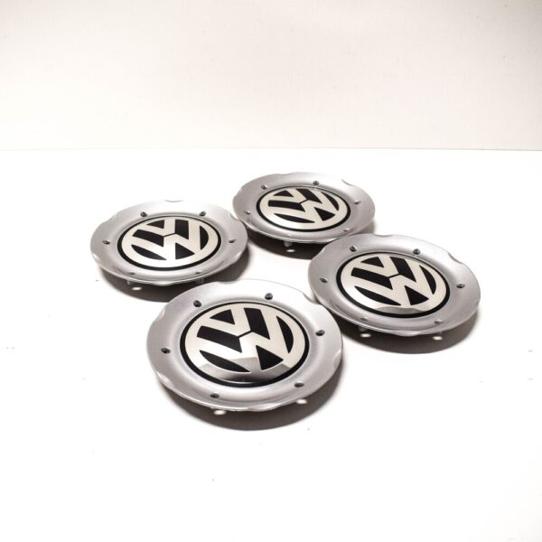 1C0601149M - Volkswagen NEW BEETLE Wheel Center Hub Cap 4pcs 16" 1C0601149MGRB NEW GENUINE