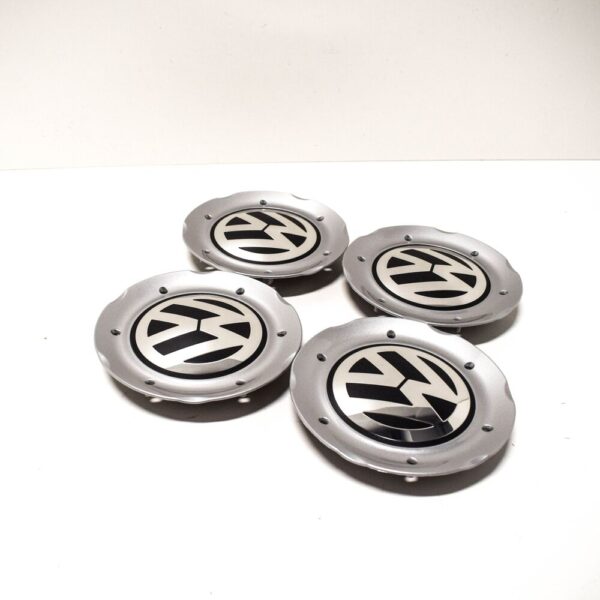 1C0601149M - Volkswagen NEW BEETLE Wheel Center Hub Cap 4pcs 16" 1C0601149MGRB NEW GENUINE