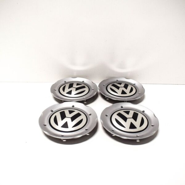 1C0601149M - Volkswagen NEW BEETLE Wheel Center Hub Cap 4pcs 16" 1C0601149MGRB NEW GENUINE