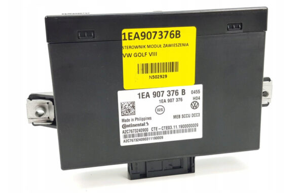 1EA907376B - NEW VW GOLF MK8 ELECTRONIC REGULATED DAMPING CONTROL UNIT 1EA907376B ORIGINAL