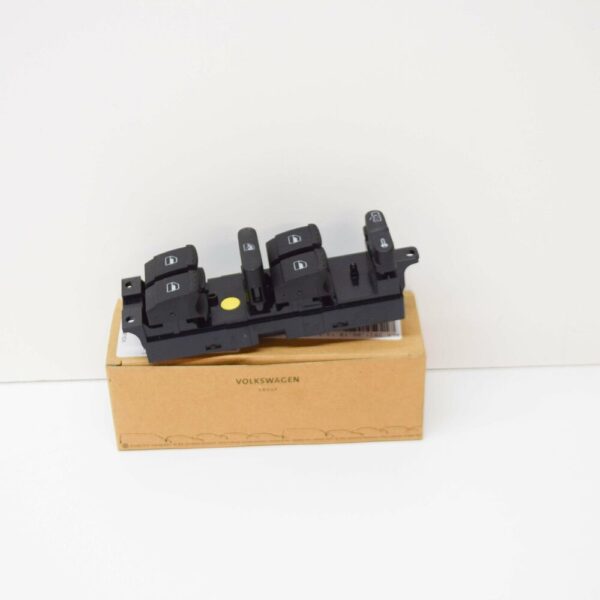 1J4959857D - NEW VOLKSWAGEN GOLF 4 DRIVER WINDOW CONTROL SWITCHES 1J4959857D 2000 ORIGINAL