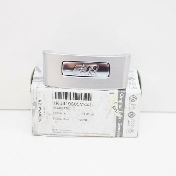 1K0419685M44U - NEW VOLKSWAGEN PASSAT B6 STEERING WHEEL BADGE 1K0419685M44U