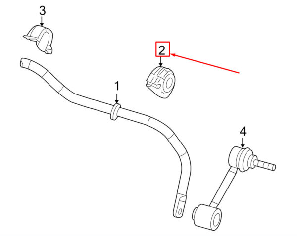 1K0511327BA - NEW VW JETTA MK6 16 REAR VIBRATION STEAM JACK 1K0511327BA ORIGINAL