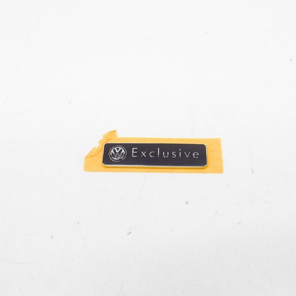 1K0853688F739 - NEW VOLKSWAGEN TOUAREG 7L TRUNK LID EXCLUSIVE BADGE EMBLEM 1K0853688F739
