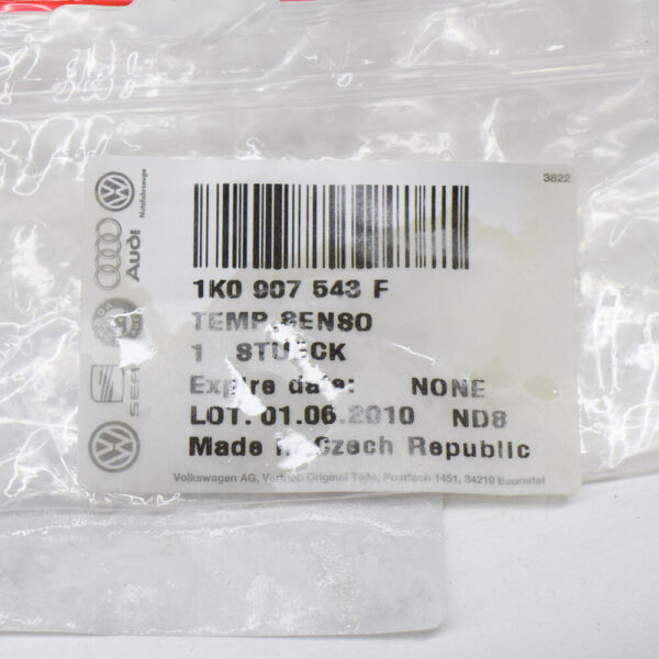 1K0907543F - NEW VOLKSWAGEN EOS TEMPERATURE SENSOR 1K0907543F 2010 GENUINE