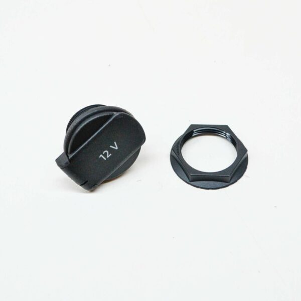 1K0919341G9B9 - NEW VW TIGUAN AD REAR POWER OUTLET 12V TRUNK CAP 1K0919341G9B9 ORIGINAL