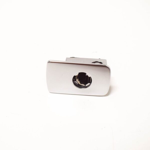 1K1857147D3Q7 - NEW VOLKSWAGEN GOLF MK6 ALUMINUM PLATED PLASTIC GLOVE BOX HANDLE 1K1857147D3Q7