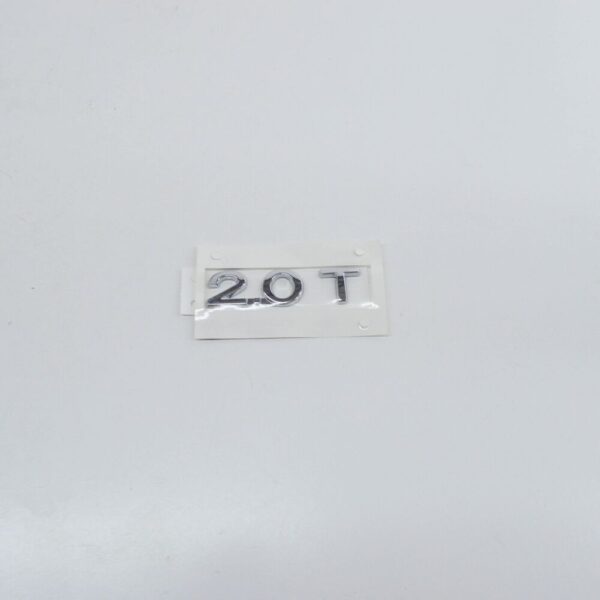 1K5853675A739 - NEW VOLKSWAGEN PASSAT B6 3C TRUNK LID CHROME 2.0 T EMBLEM 1K5853675A739 ORIGINAL