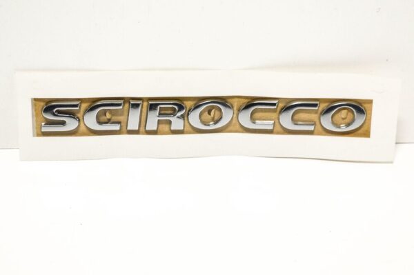 1K8853687A - VW SCIROCCO Rear Trunk Boot Lid Emblem Badge 1K8853687A739 NEW GENUINE