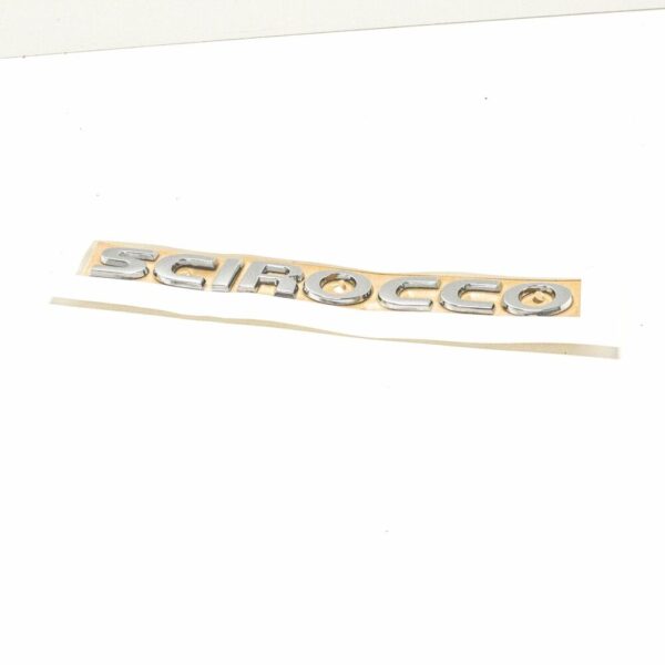 1K8853687A739 - NEW VW SCIROCCO REAR TRUNK BOOT LID EMBLEM BADGE 1K8853687A739 ORIGINAL
