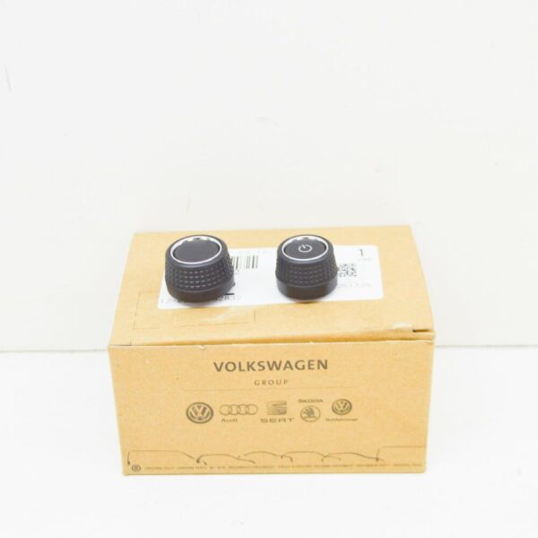 1K8998922 - NEW VW BEETLE A5 RADIO NAVIGATION UNIT ROTARY KNOBS SET 1K8998922