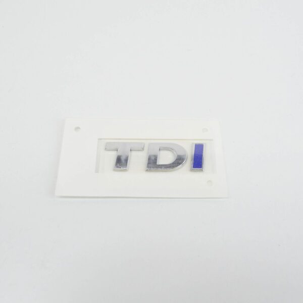 1K9853675KWWS - NEW VW JETTA MK6 REAR CHROME BLUE BLACK TDI INSCRIPTION 1K9853675KWWS ORIGINAL