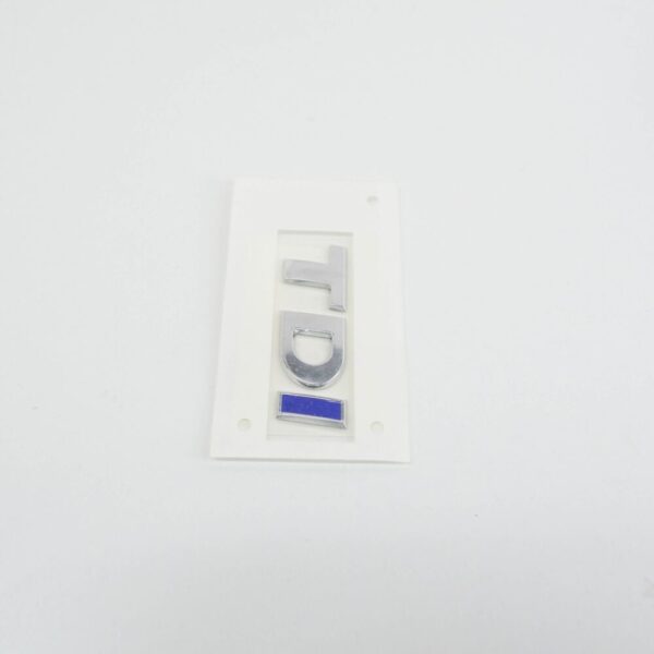 1K9853675KWWS - NEW VW JETTA MK6 REAR CHROME BLUE BLACK TDI INSCRIPTION 1K9853675KWWS ORIGINAL
