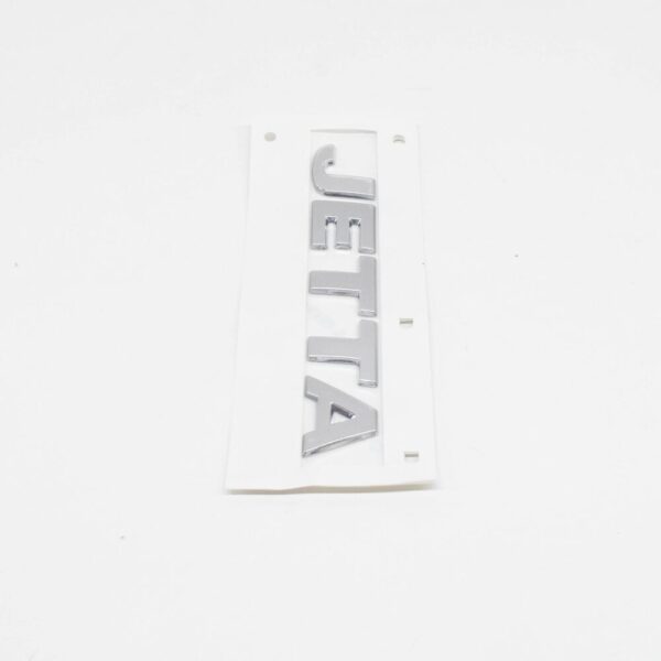 1K9853687 - NEW VOLKSWAGEN GOLF MK7 REAR EMBLEM NAMEPLATE BADGE 17A8536872ZZ ORIGINAL