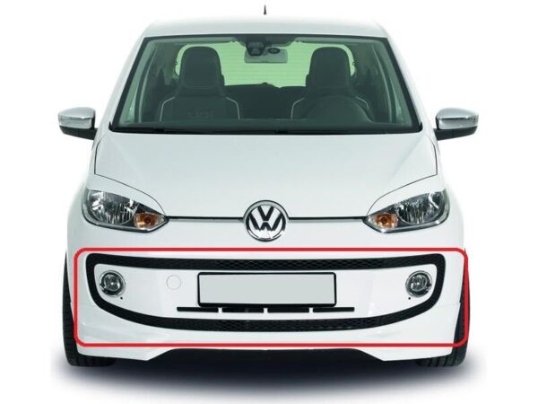 1S0853677E9B9 - New Genuine VW UP!/e-UP! 12-16 Front Bumper Lower Vent Grill Frame 1S0853677E9B9