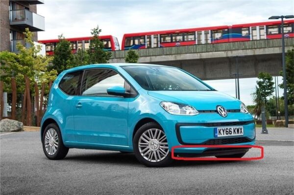 1ST805915 - New Genuine VOLKSWAGEN UP!/e-UP! Front Bumper Lower Center Spoiler 1ST805915 OEM