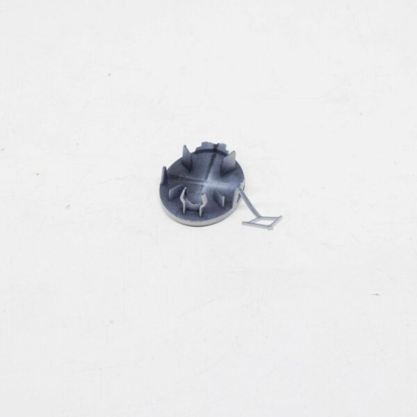 1T0807241CGRU - NEW VW TOURAN 1T FRONT BUMPER TOW HOOK EYE CAP COVER 1T0807241CGRU