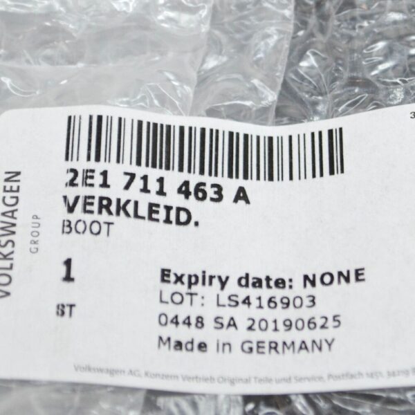 2E1711463A - VOLKSWAGEN CRAFTER 2E brake lever trim LHD 2E1711463A NEW ORIGINAL