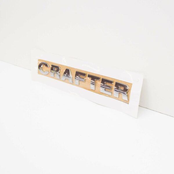2E3853687 - NEW VW CRAFTER MK1 2E REAR CHROME INSCRIPTION EMBLEM BADGE 2E3853687
