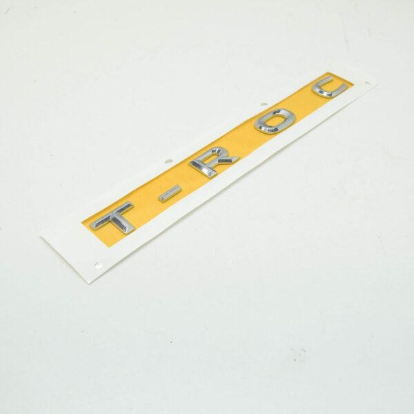 2GA853687A - VW T-ROC A1 Rear Trunk Lid Inscription 2GA853687A 2ZZ 2GA853687A2ZZ NEW GENUINE