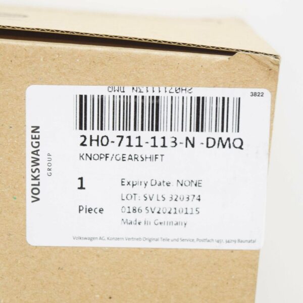 2H0711113NDMQ - NEW VOLKSWAGEN AMAROK GEAR SHIFT KNOB WITH BOOT 2H0711113NDMQ