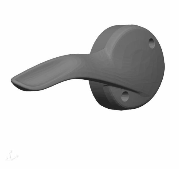 2H088225171N - New Genuine VW AMAROK (10-16) Front N/S Left Handle For Seat Height Adjustment