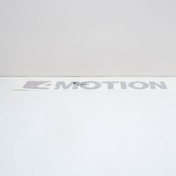 2H6853750D - Volkswagen AMAROK rear door 4 motion lettering logo 2H6853750D2IN NEW ORIGINAL