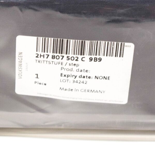 2H7807502C9B9 - Volkswagen Amarok 2H Rear Trunk Step Trim 2H7807502C9B9 NEW GENUINE